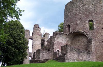 Bild zeigt Überreste der Krukenburg