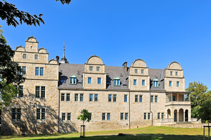 Bild zeigt das Schloss Stadthagen