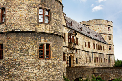 Bild zeigt Mauern der Wewelsburg