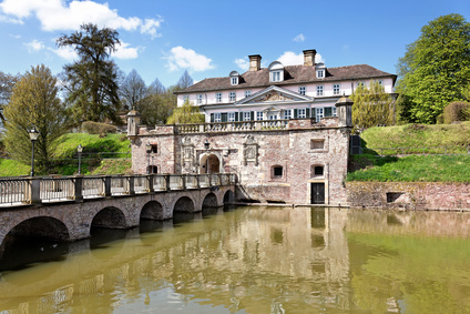 Bild zeigt Schlossanlage in Bad Pyrmont