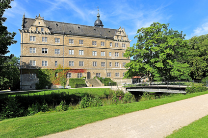 Bild zeigt Renaissance-Schloss in Wolfsburg