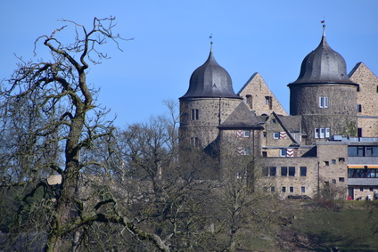 Ansicht des Schlosses Sababurg