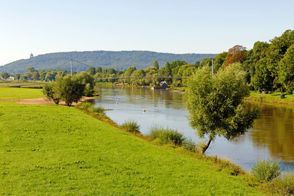 Bild zeigt die Weser